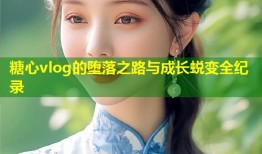 糖心vlog的堕落之路与成长蜕变全纪录