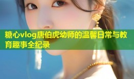 糖心vlog唐伯虎幼师的温馨日常与教育趣事全纪录