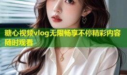 糖心视频vlog无限畅享不停精彩内容随时观看