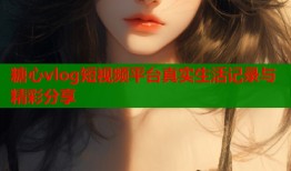 糖心vlog短视频平台真实生活记录与精彩分享
