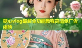 糖心vlog破解全功能教程高清免广告体验