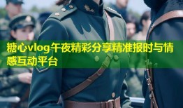 糖心vlog午夜精彩分享精准报时与情感互动平台