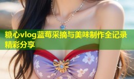 糖心vlog蓝莓采摘与美味制作全记录精彩分享