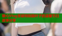 糖心Vlog圣诞特别篇叶子的温馨节日故事分享