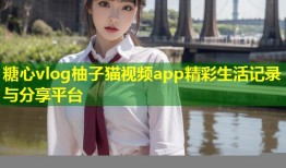 糖心vlog柚子猫视频app精彩生活记录与分享平台