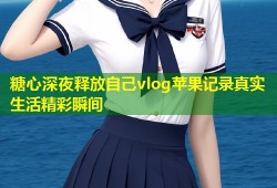 糖心深夜释放自己vlog苹果记录真实生活精彩瞬间