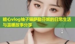 糖心vlog柚子猫萨勒芬妮的日常生活与温暖故事分享