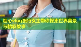 糖心vlog旅行女主带你探索世界美景与精彩故事