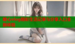 糖心vlog精彩生活记录与分享入口全新体验
