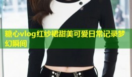 糖心vlog红纱裙甜美可爱日常记录梦幻瞬间