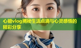 心糖vlog揭秘生活点滴与心灵感悟的精彩分享
