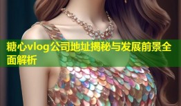 糖心vlog公司地址揭秘与发展前景全面解析
