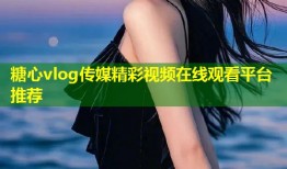 糖心vlog传媒精彩视频在线观看平台推荐