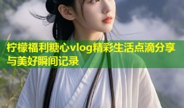 柠檬福利糖心vlog精彩生活点滴分享与美好瞬间记录