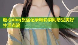 糖心vlog旅途记录精彩瞬间感受美好生活点滴