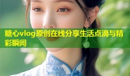 糖心vlog原创在线分享生活点滴与精彩瞬间