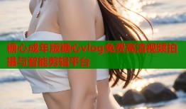 糖心成年版糖心vlog免费高清视频拍摄与智能剪辑平台