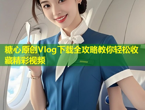 糖心原创Vlog下载全攻略教你轻松收藏精彩视频