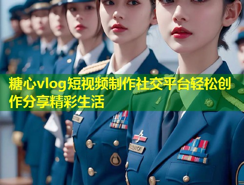 糖心vlog短视频制作社交平台轻松创作分享精彩生活